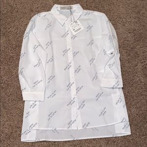 NWT Zara Girls button down